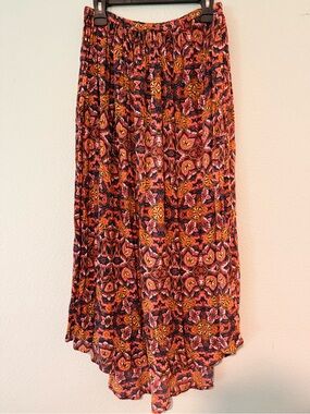 Billabong Sun Safari Maxi Skirt Multi-Color - Size Large